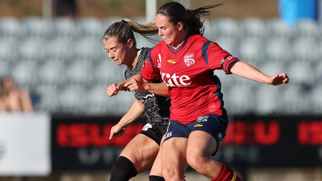 Condon in action for Adelaide United. Picture: Sarah Reed/Getty Images