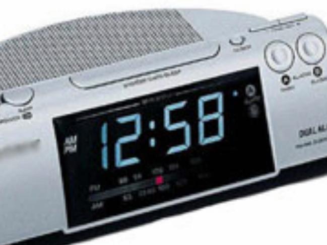 Spy equipment - spycam hidden in clock radio. camera