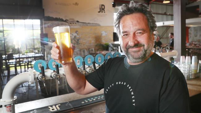 Mick Molloy at the Jetty Road Brewery in Dromana. Picture: David. Crosling