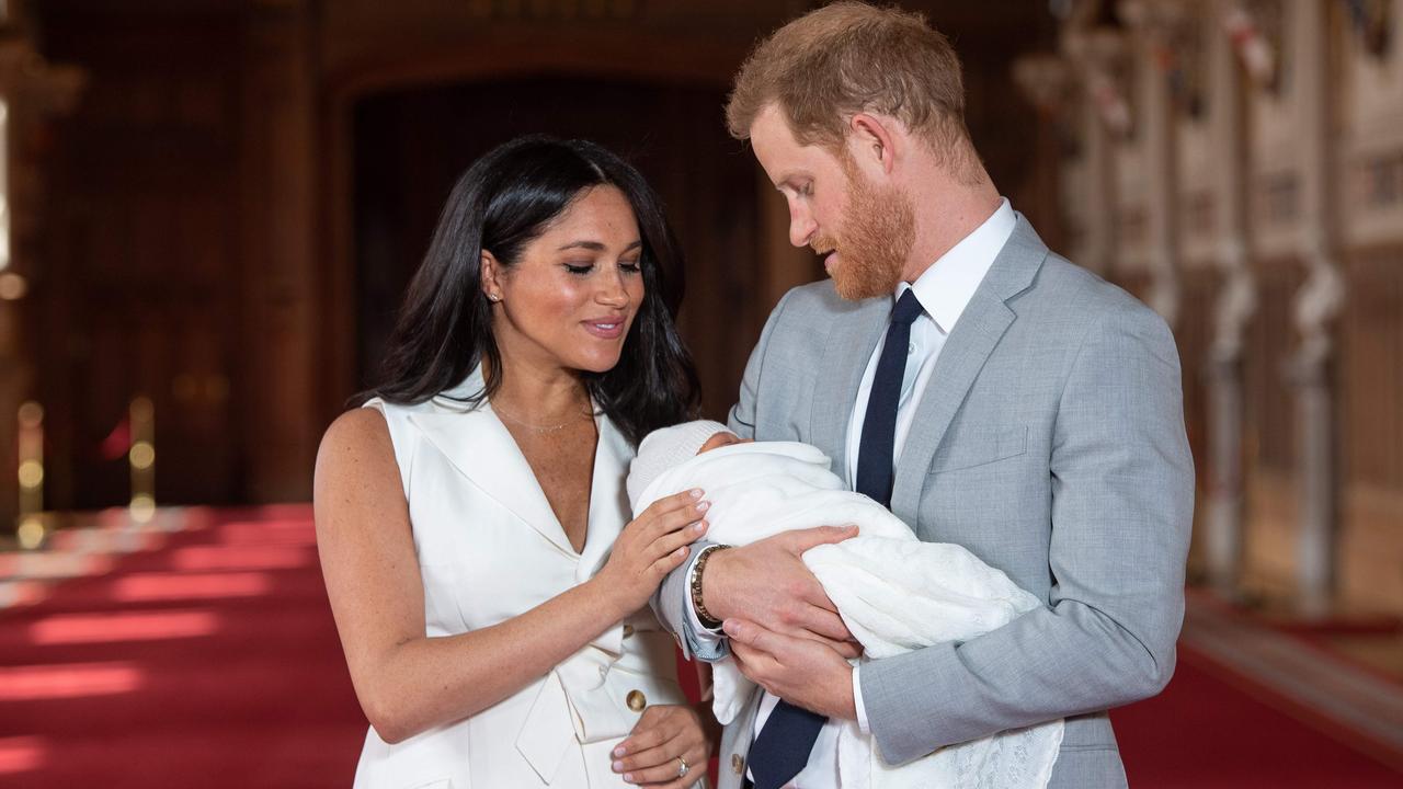 Harry and Meghan claimed an unnamed royal raised questions about Archie’s skin colour. Picture: Dominic Lipinski/Pool/AFP