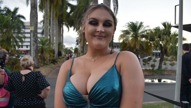 Shari Craig at the Sarina State High School formal at the MECC, Mackay, on Thursday November 19. Picture: Zizi Averill