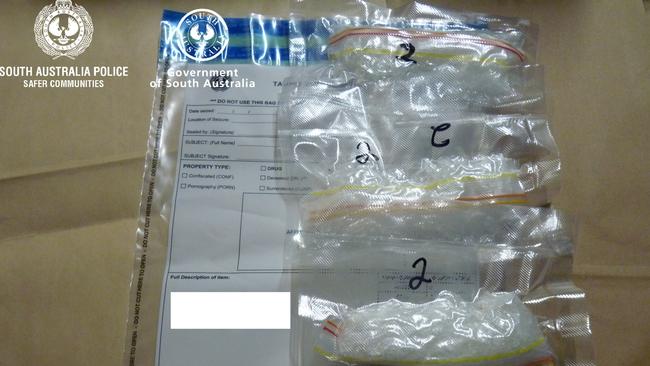 The drugs found during the property raids last year. Picture: SA Police