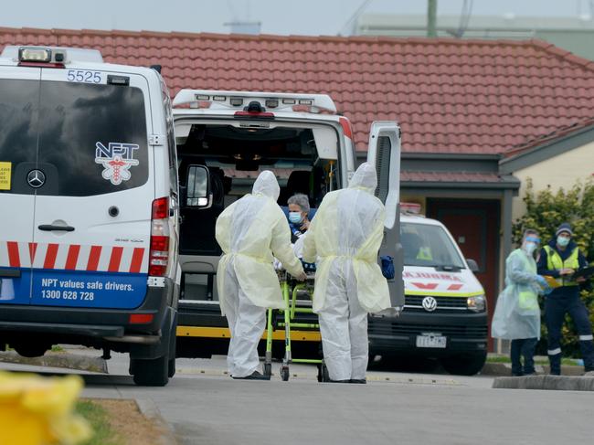 Residents and staff at more than 200 aged care homes were hit by the virus in 2020s second wave. Picture: Andrew Henshaw