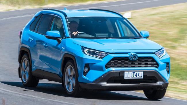 Despite supply problems the RAV4 was still the best selling SUV.