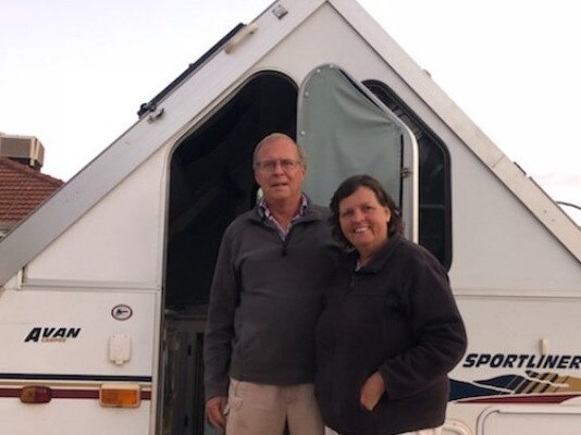 Grey Nomads Fiona and Colin Kupke have volunteered with three farms through the Outback Links program in the last eight months while travelling the country.