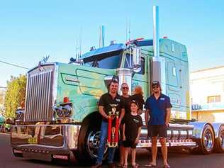 Dane Ballinger from Bathurst, who was killed in the Nambucca Heads crash was the owner of the winning truck at the Casino Truck Show.