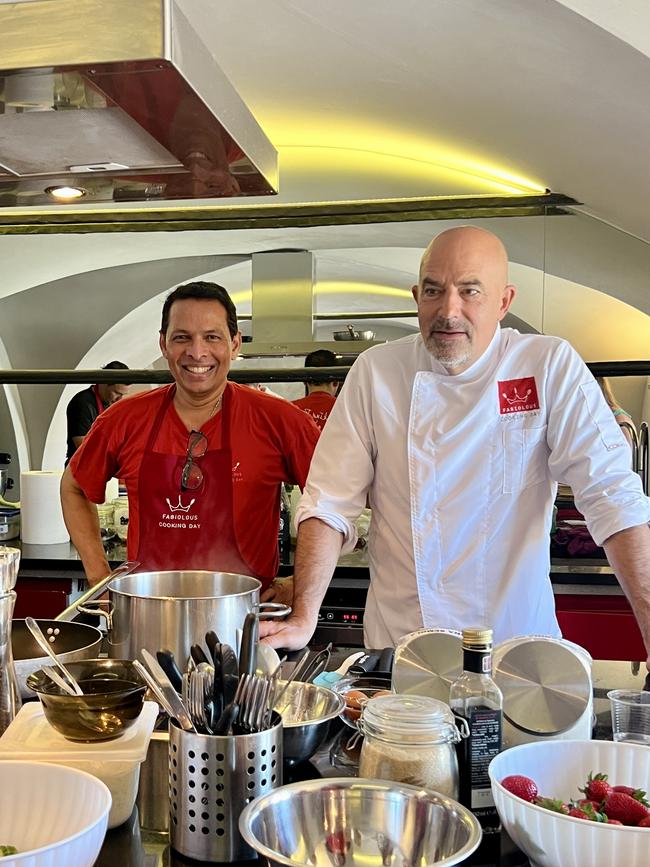 Chef Fabio, right. Picture: Vanessa Mulquiney