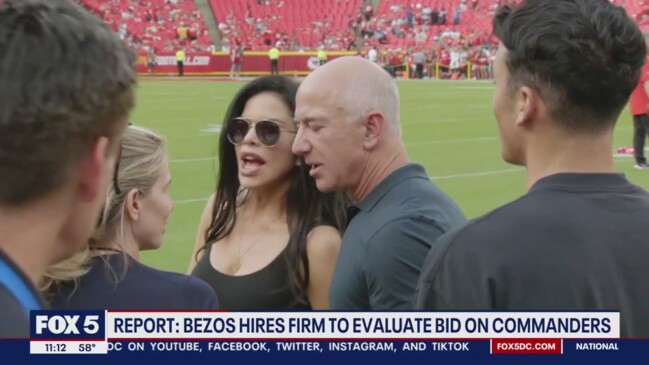 Jeff Bezos hires Allen & Company to evaluate Washington Commanders bid,  says report - SportsPro