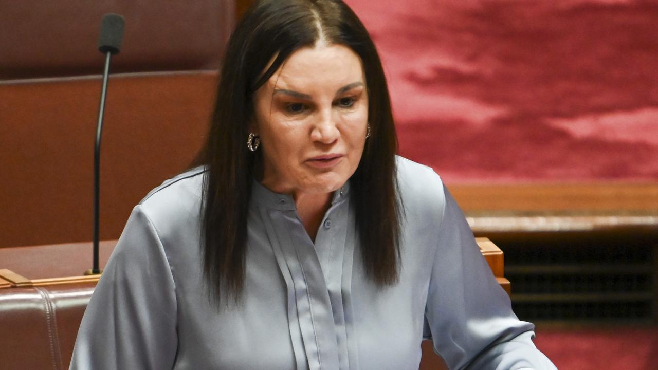 Tasmanian senator Jacqui Lambie reissued calls for the government to release the report into the IGADF. Picture: NewsWire / Martin Ollman