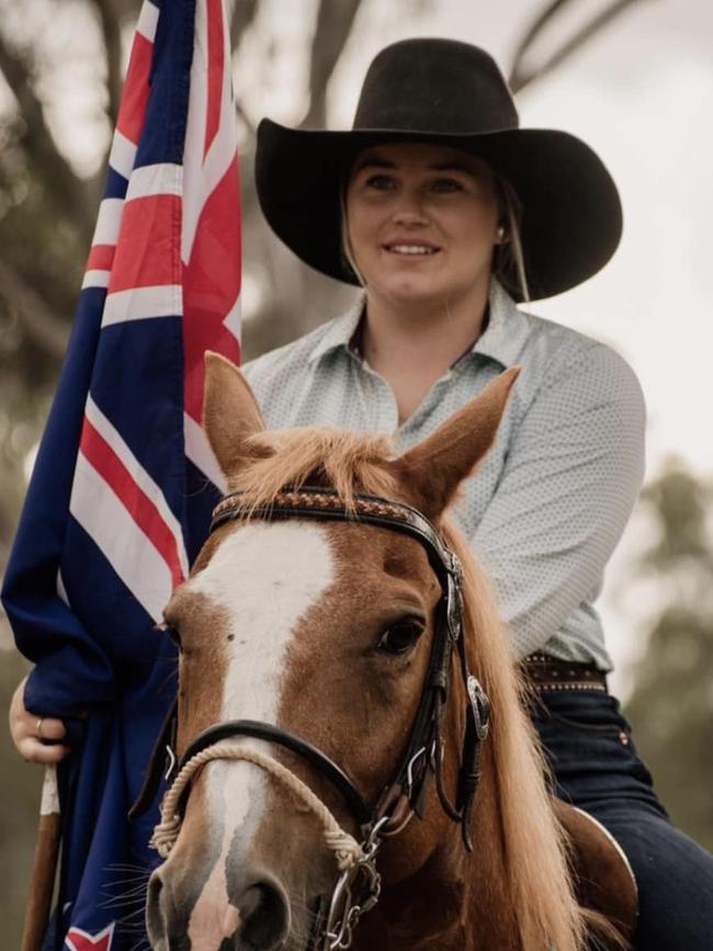 Macey Inglis has been remembered in a loving tribute after the 20-year-old died in a fatal crash in Langkoop. Picture: Supplied/Facebook.