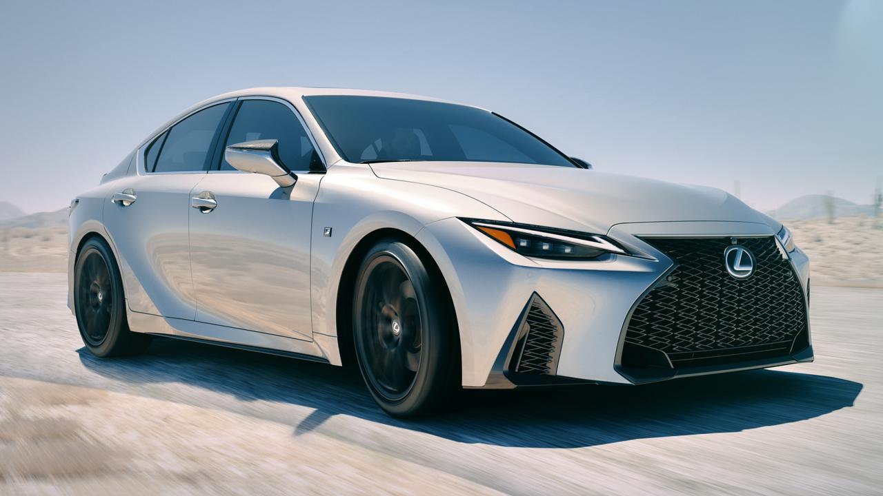 2020 Lexus IS sedan.