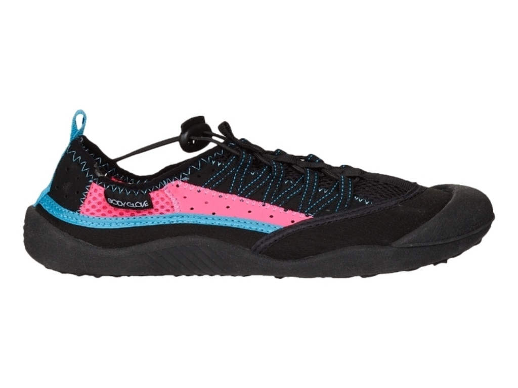 Body Glove Women’s Shore Aqua Sock Pink &amp; Black. Picture: Anaconda.