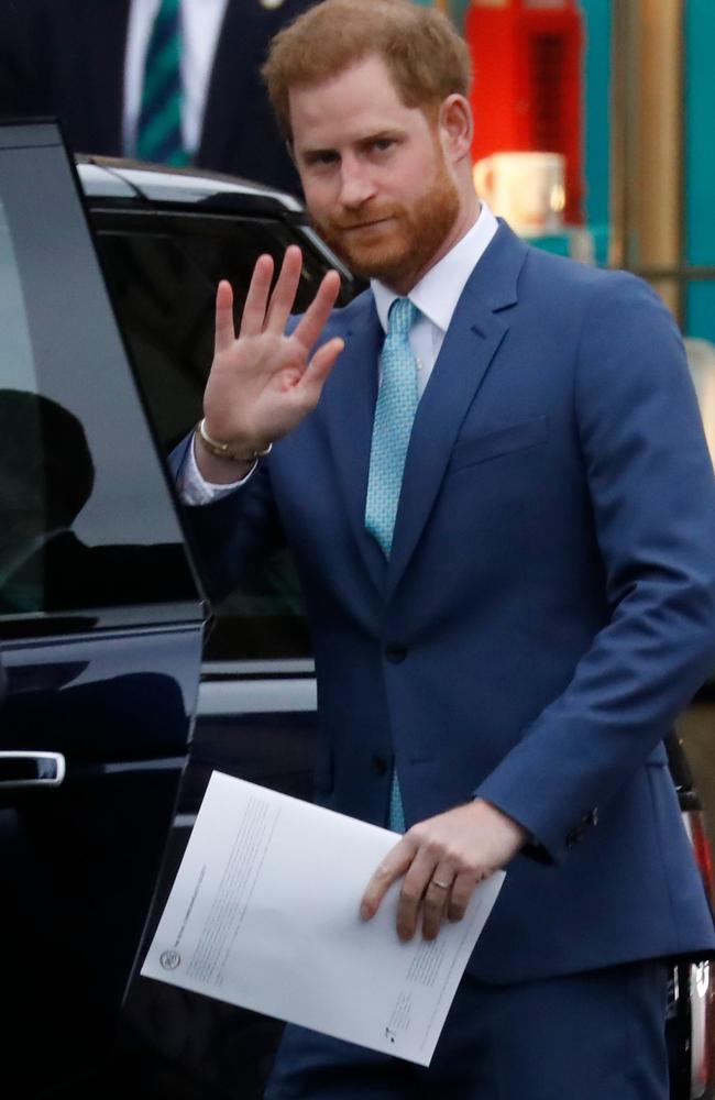 Prince Harry has had a major win in his libel case against The Mail on Sunday. Picture: AFP