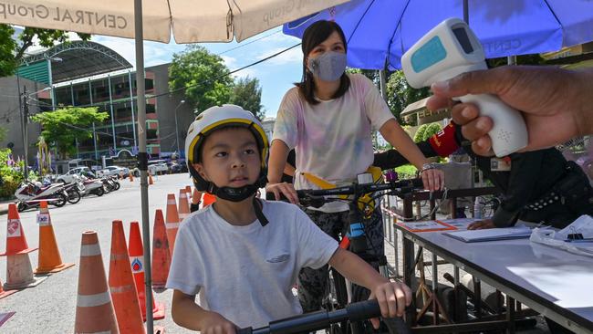 Despite being the first place to register an infection outside China, Thailand had been mostly unscathed by the pandemic. Picture: AFP