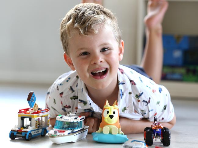 Walter Wailes, who turns five next week, recently celebrated his 4-year donor liver transplant anniversary. Picture: Mike Dugdale