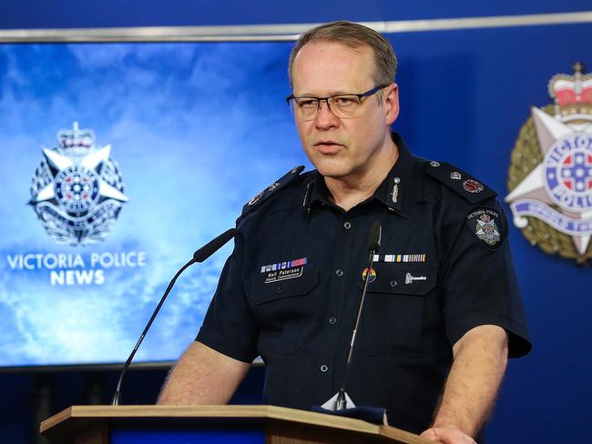 Ousted Victorian Police Deputy Commissioner Neil Paterson. Picture: Ian Currie