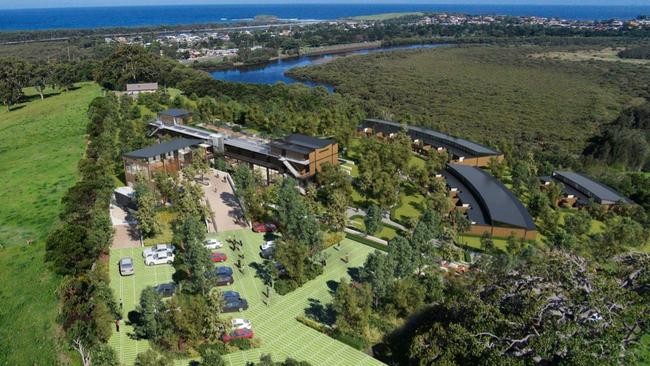 A look at the proposed eco resort. Picture: Nordon Jago Architects.