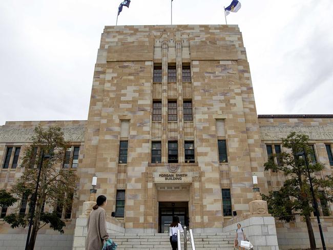 Brisbane AUSTRALIA - NewsWire Photos December 11, 2020:  University of Queensland, St Lucia campus. The university has had its COVID vaccine trials cancelled. Picture: NCA NewsWire / Sarah Marshall