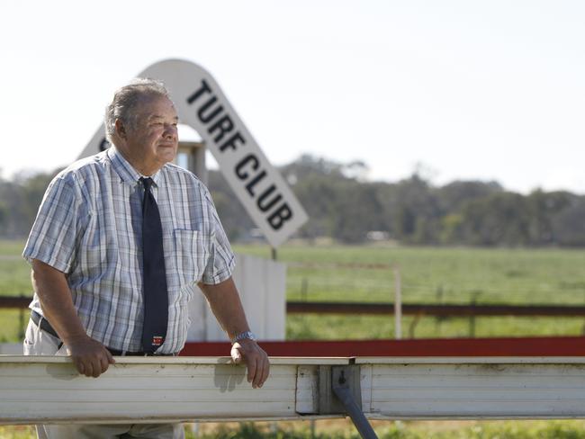 Former mayor Percy Thompson is now president of the Gulgong Turf Club. Picture: Dean Marzolla