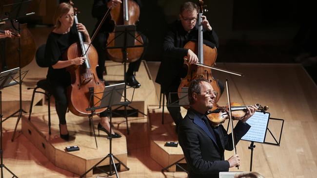 Richard Tognetti and the ACO performing Beethoven and Janacek. Picture: Nic Walker