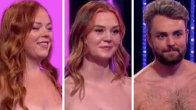 Naked Attraction's first throuple on the show.