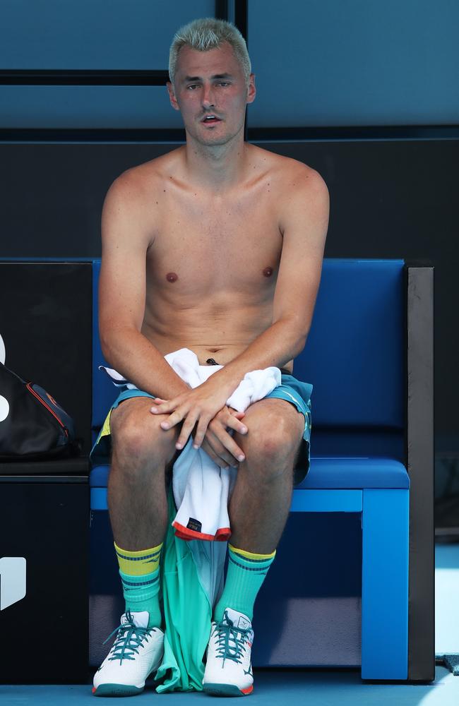 Bernard Tomic has been stranded on the Challenger circuit. Picture: Graham Denholm/Getty Images