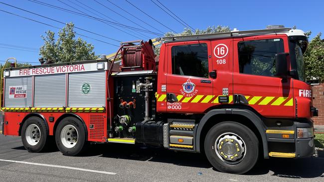 Firefighters have battled a blaze on Edgars Rd, Thomastown after flames took hold of a house. Picture: Himangi Singh GENERIC FIRETRUCK FIRE TRUCK LEADER FRV