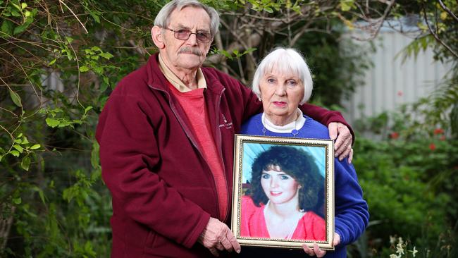 Parents of murder victim Jane Thurgood-Dove, John and Helen Magill. Picture: Mark Stewart