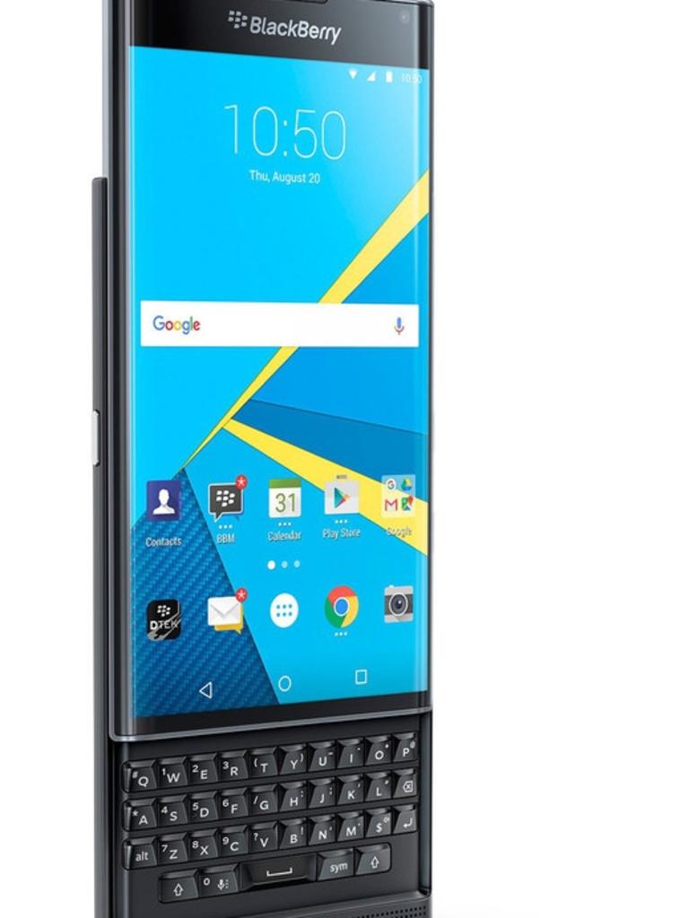 2015’s BlackBerry Priv had the Qwerty keyboard slide out the bottom of the handset but wasn’t enough to push BlackBerry to the top of the telco market.