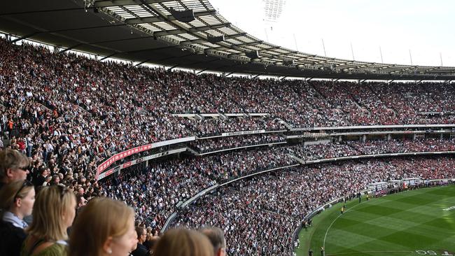 Andrew Dillon says the record-breaking figure was testament to the passion Aussies had for the game. Picture: Getty