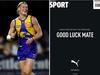 AFL No. 1 pick makes newspaper takeover