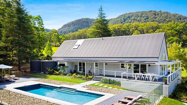 'Braeside' house in Kangaroo Valley, NSW. Picture: Kangaroo Valley Escapes