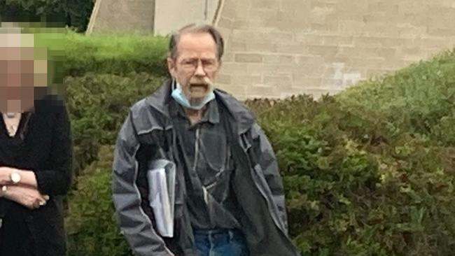 Peter Lionel Hyde was sentenced in the District Court after, pleading guilty to a string of child exploitation abuse charges. Picture:, Arj Ganesan