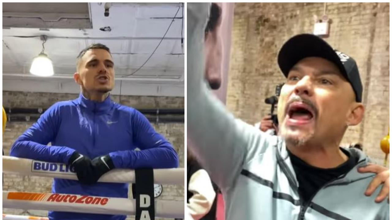 Teofimo Lopez vs George Kambosos, ayah, pertarungan, video, reaksi, judul ringan