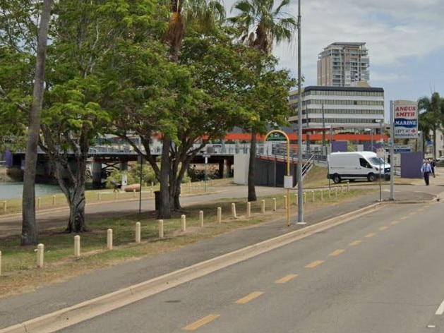 Matilda Rose Fulford sentenced in Townsville Magistrates Court after Dean Street bus-stop bashing. Picture: Google Maps