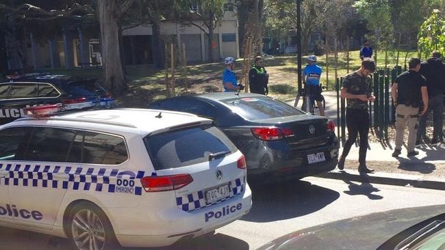 A Richmond resident was left terrified after chasing an alleged burglar from his home this morning. Picture: Supplied