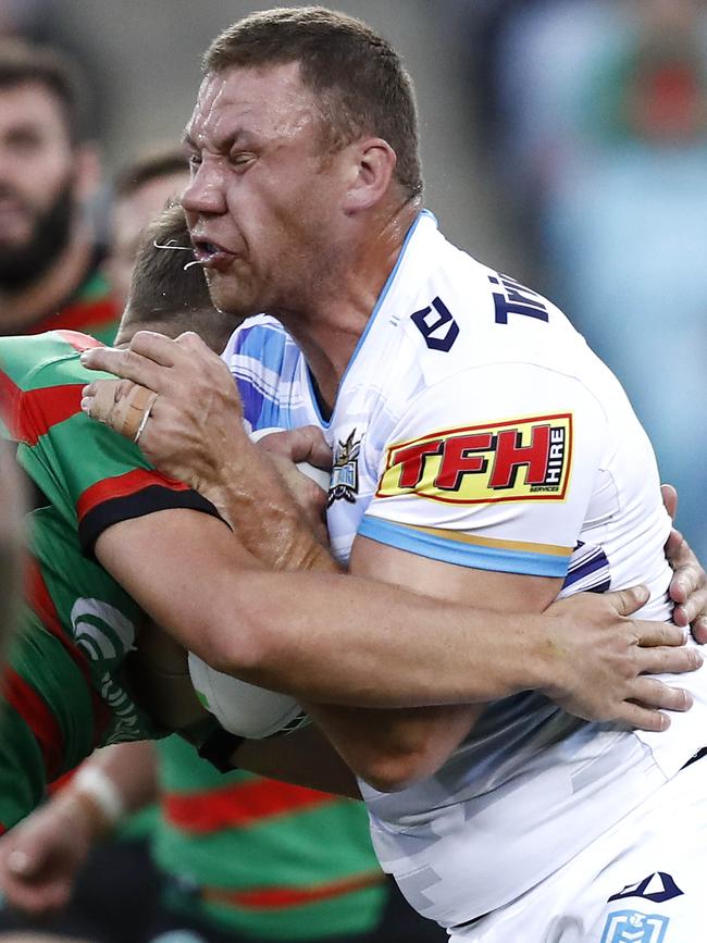 Shannon Boyd was better against the Rabbitohs. Picture: Ryan Pierse/Getty Images