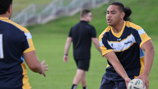 Sam Tuivaiti came from nowhere, emerging as one of the best props of the tournament. Picture: David Swift