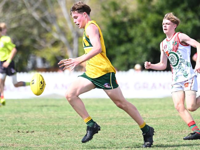 Action from Saturday's McDonaldâ€™s South East Queensland Youth Grand Finals played at Yeronga AFC. 2 September 2023. Picture, John Gass