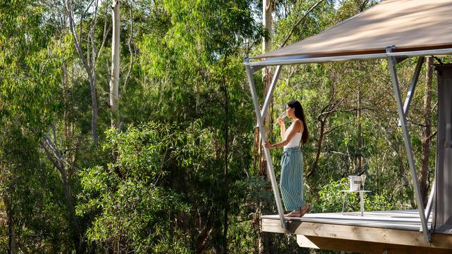 Family-owned Sirromet Winery has opened Sanctuary by Sirromet consisting of 18 tented pavilions.