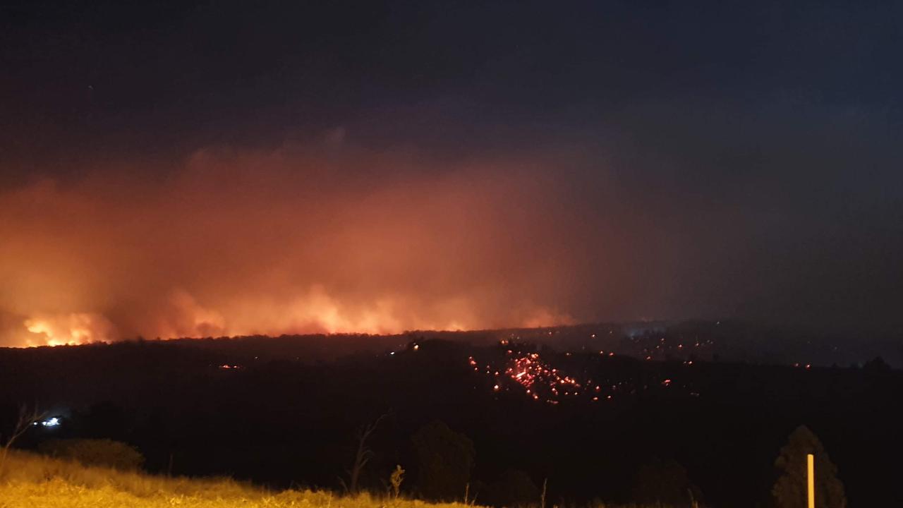 Emily Hodgert took this picture from Charlotte Drive, Hampton, about 8pm last night.