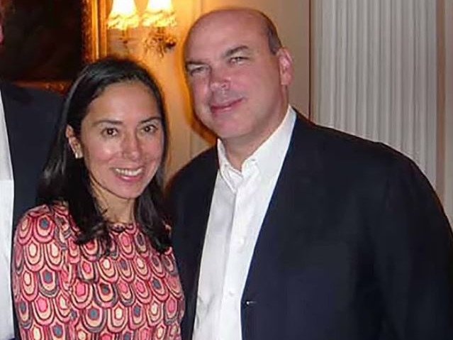 Angela Bacares survived the sinking but her husband, British billionaire Mike Lynch, is still missing. Picture: Supplied