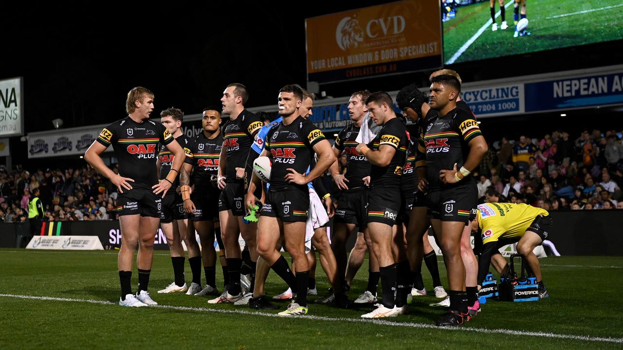 The loss may have dented the Panthers minor premiership hopes. Picture: NRL Imagery.