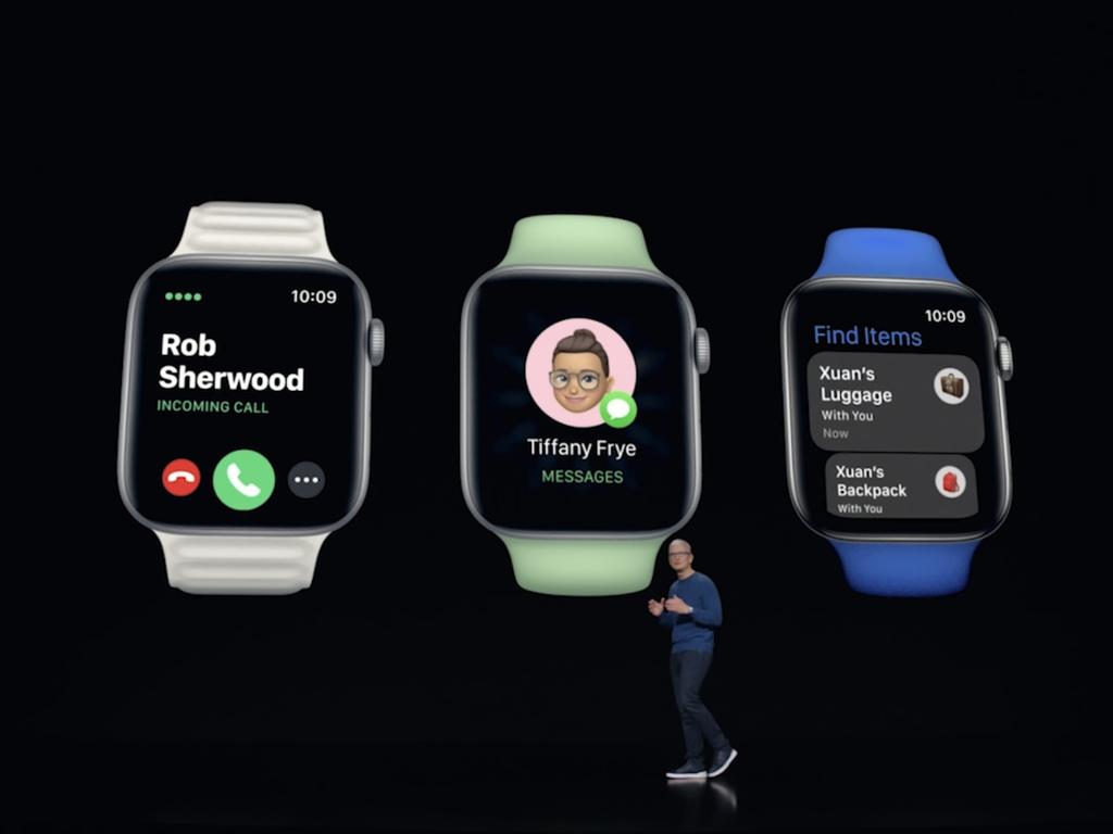 Apple CEO Tim Cook unveiled the Watch Series 7.