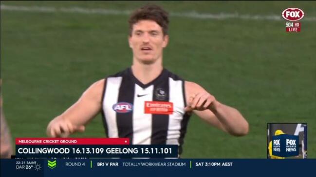 Collingwood Magpies overcome Geelong Cats comeback!