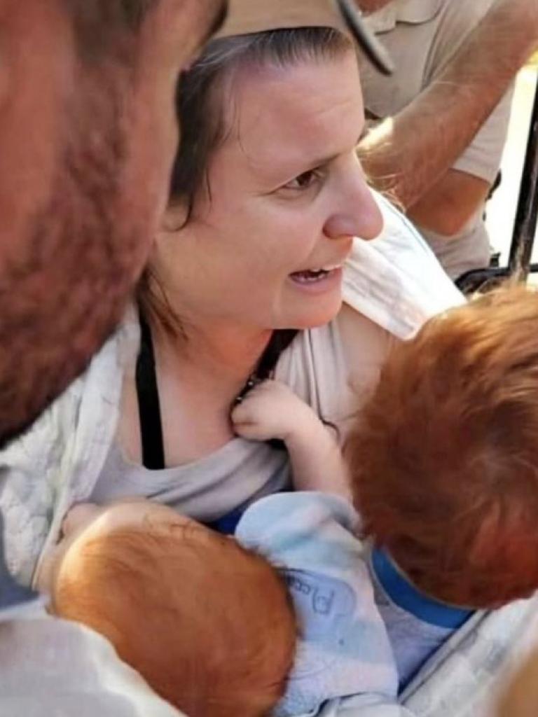 32-year-old mother Shiri Bibas and her children 9-month-old Kfir 4-year-old Ariel. The youngest child, baby Kfir, was the youngest hostage taken in the 7 October 2023 attacks.