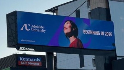 Branding for the new Adelaide University has been revealed. Picture: Instagram/Henry Davis