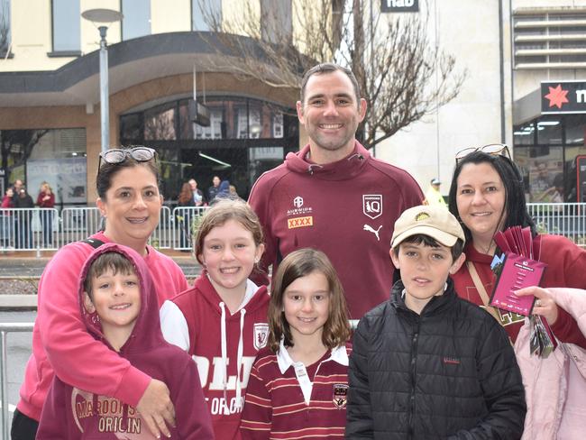 IN PHOTOS: Warwick welcomes Queensland Maroons in style