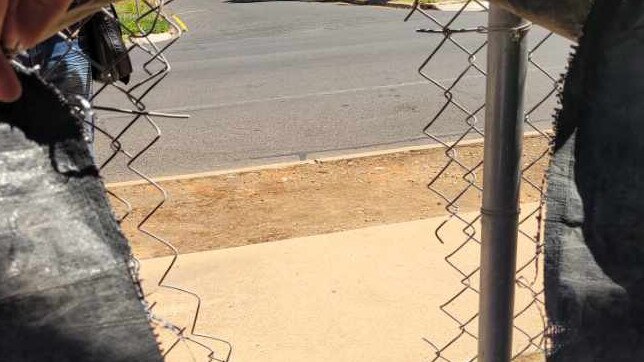 Fences cut open the night before Mildura Show