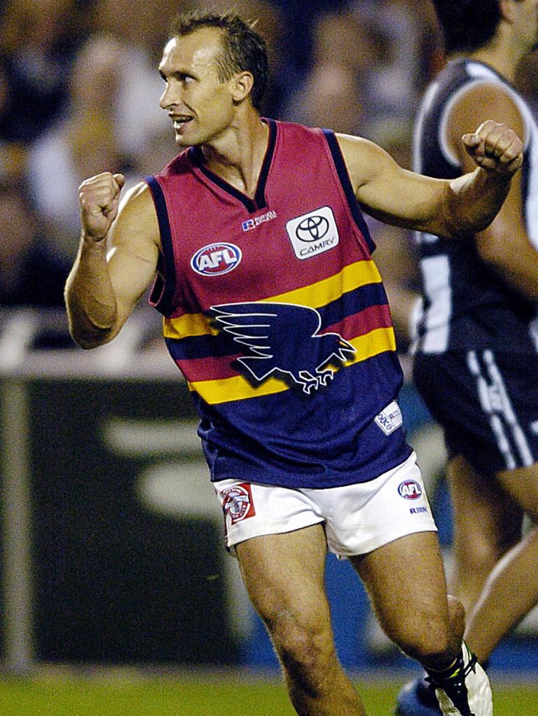 Crows champion Tyson Edwards in 2005.